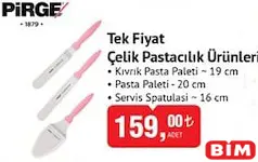 PİRGE TEK FİYAT ÇELİK PASTACILIK ÜRÜNLERİ